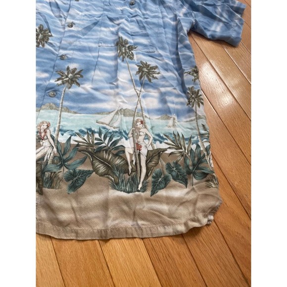 Croft & Barrow Hawaiian Button Down-Mens XL-Great Conditin-AOP-Mens XL - Picture 2 of 8